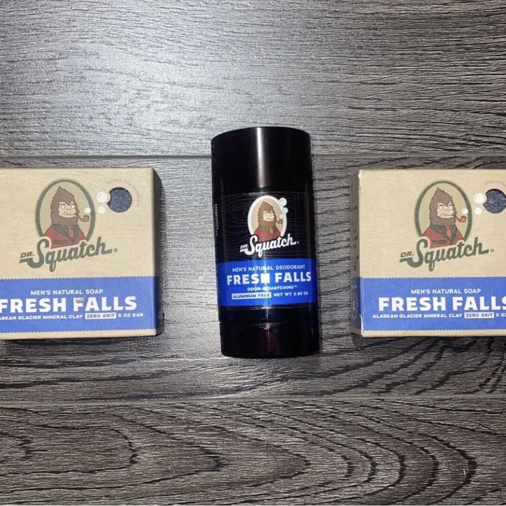 DR. SQUATCH 3 Pack Natural Fresh Scents